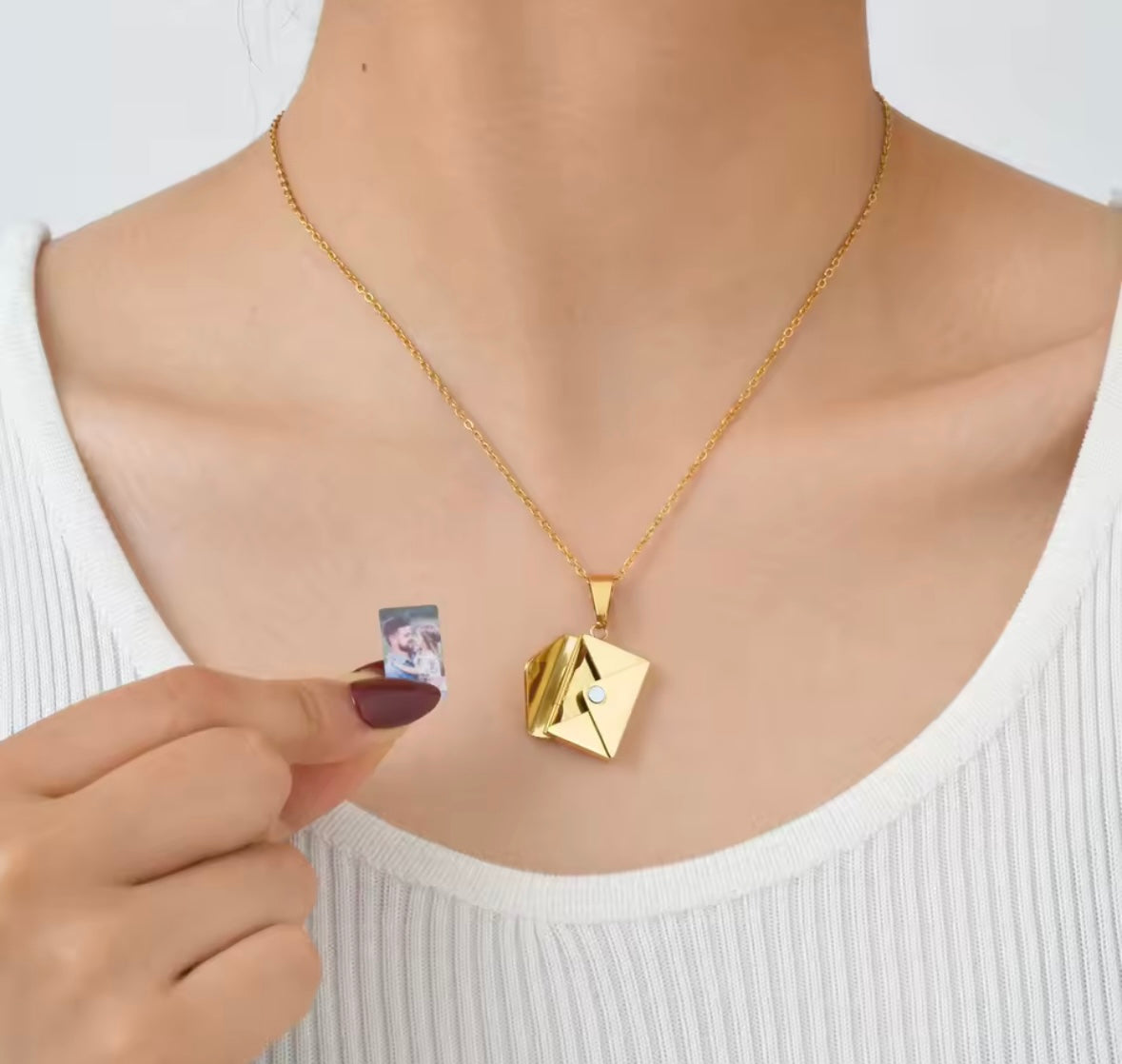 ✨ Personalizirana ogrlica s fotografijom